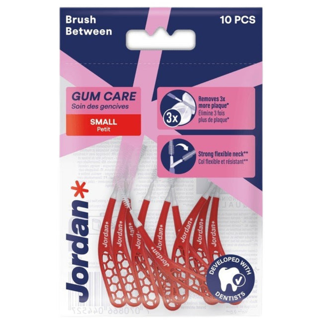 Jordan Interdental Brush czyściki do przestrzeni międzyzębowych rozmiar S 10szt.