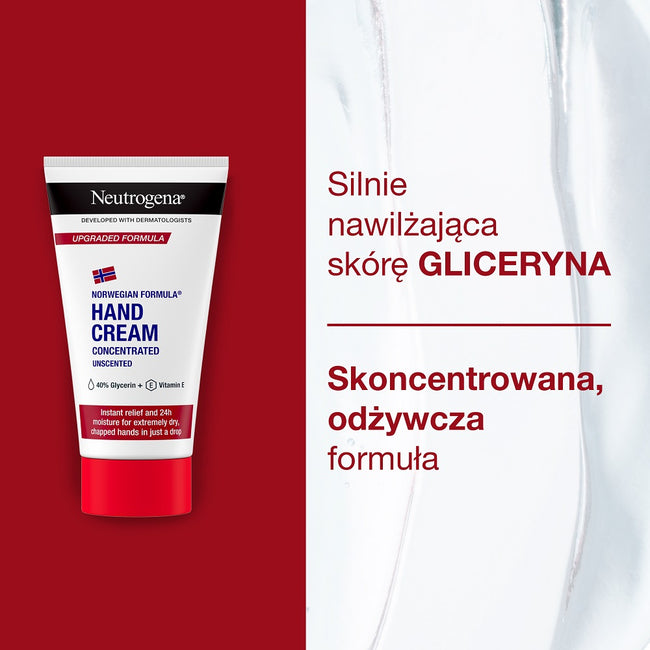 Neutrogena Norwegian Formula skoncentrowany krem do rąk bezzapachowy 75ml