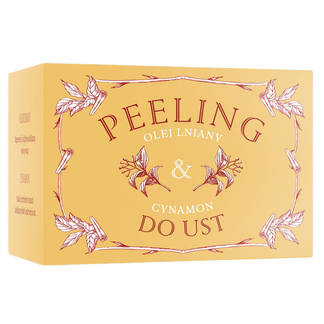 Jozka Peeling do ust olej lniany & cynamon 15ml