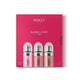 KIKO Milano Glossy Lip Set Mini zestaw trzech nawilżających błyszczyków do ust z efektem objętości 3D 3x3.5ml