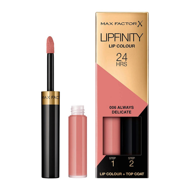Max Factor Lipfinity Lip Colour dwufazowa pomadka w płynie o długotrwałym efekcie 4g