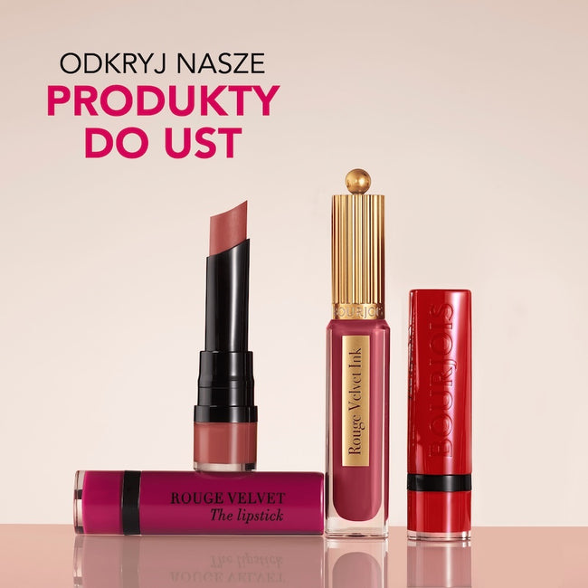 Bourjois Rouge Velvet Ink matowa pomadka w płynie