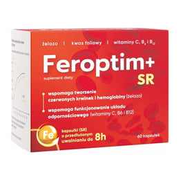 Feroptim Feroptim + SR suplement diety 60 kapsułek