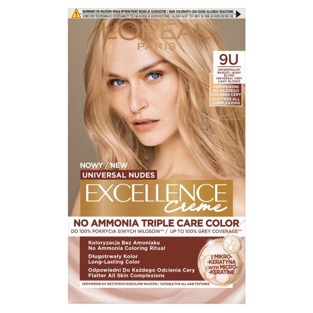 L'Oreal Paris Universal Nudes Excellence Creme pielęgnacyjny krem koloryzujący