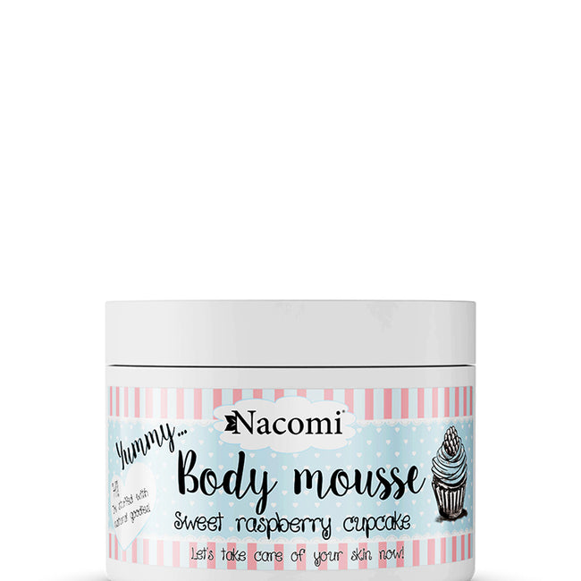 Nacomi Body Mousse mus do ciała Malinowa Babeczka 180ml