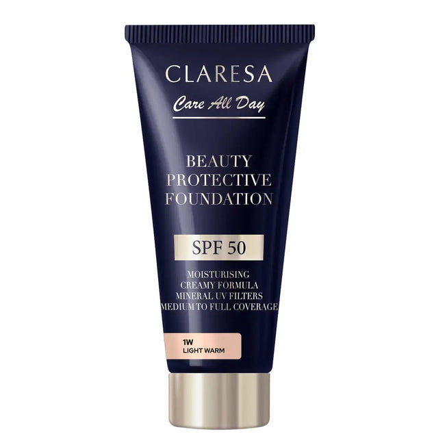 Claresa Beauty Protective Foundation nawilżający podkład z filtrem SPF50