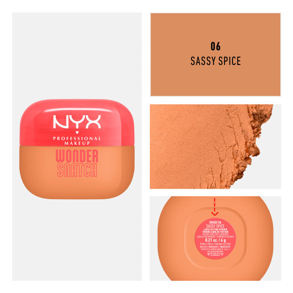 NYX Professional MakeUp Wonder Snatch sypki puder wygładzający 6g