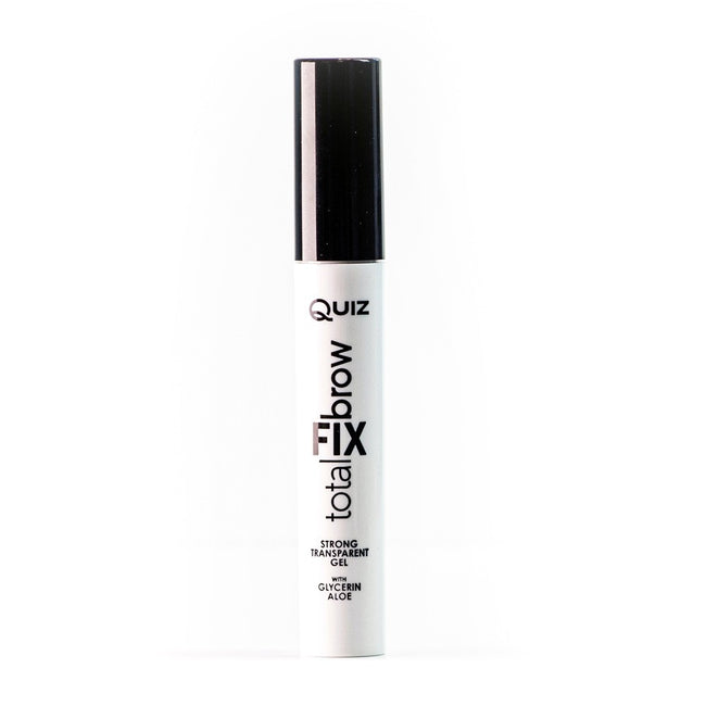 Quiz Cosmetics Transparent Gel Total Fix Brow transparentny żel utrwalający do brwi z aloesem