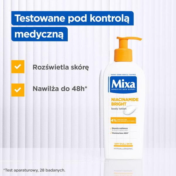 MIXA Niacinamide Bright balsam do ciała 250ml