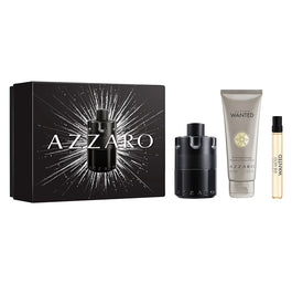 Azzaro The Most Wanted Intense zestaw woda perfumowana spray 100ml + woda perfumowana spray 10ml + żel pod prysznic 75ml