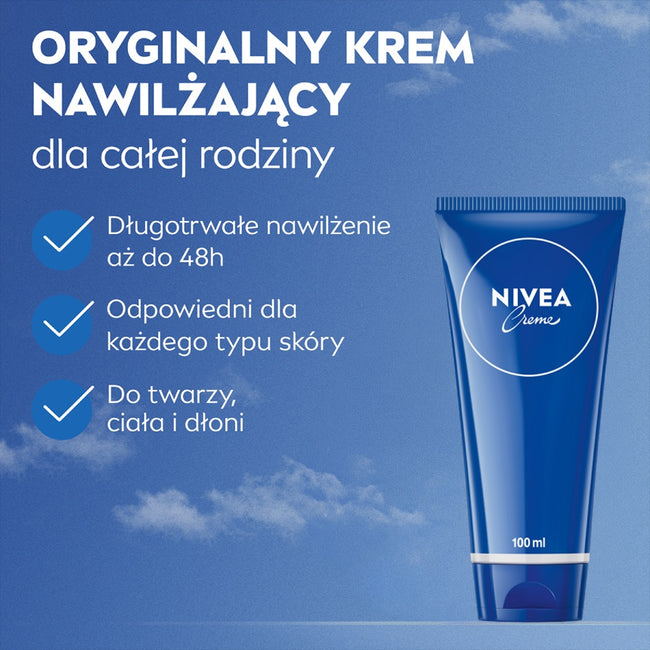 Nivea Creme krem uniwersalny w tubce 100ml