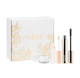 Paese Perfect zestaw tusz do rzęs 10ml + krem-baza pod makijaż 30ml + błyszczyk do ust 7.5ml