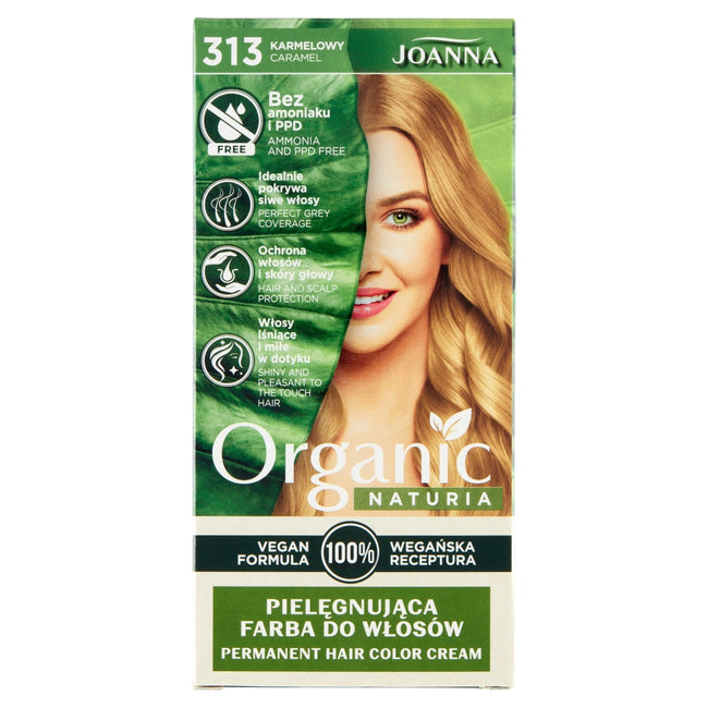 Joanna Naturia Organic pielęgnująca farba do włosów