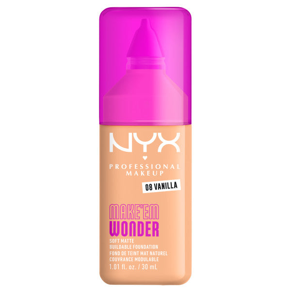NYX Professional MakeUp Make'Em Wonder podkład do twarzy z długotrwałym kryciem