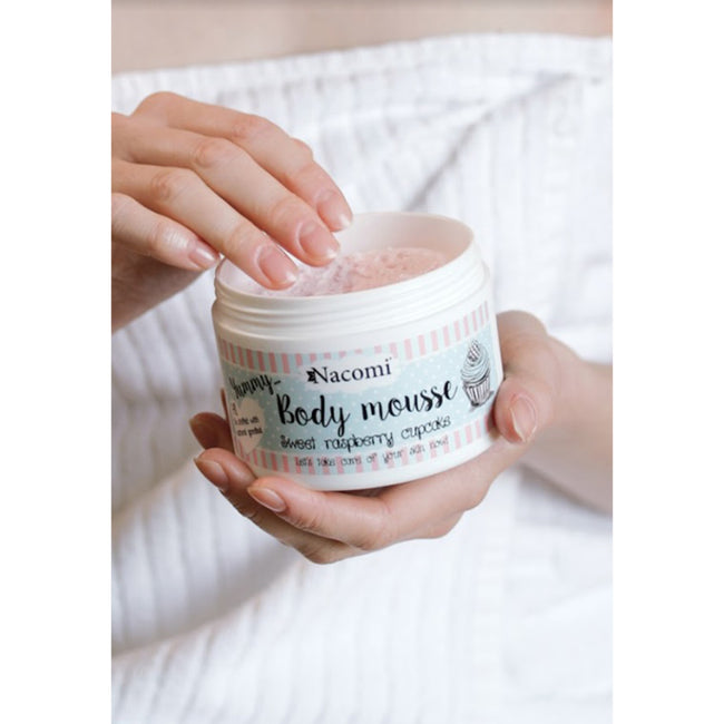 Nacomi Body Mousse mus do ciała Malinowa Babeczka 180ml