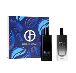 Giorgio Armani The Signature Duo zestaw Armani Code perfumy spray 15ml + Acqua Di Gio perfumy spray 15ml