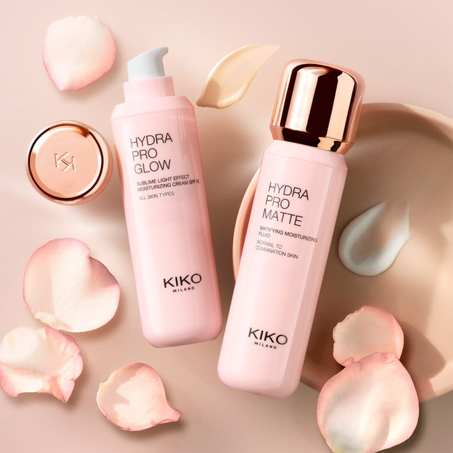 KIKO Milano Hydra Pro Glow nawilżający krem do twarzy SPF10 z kwasem hialuronowym 50ml
