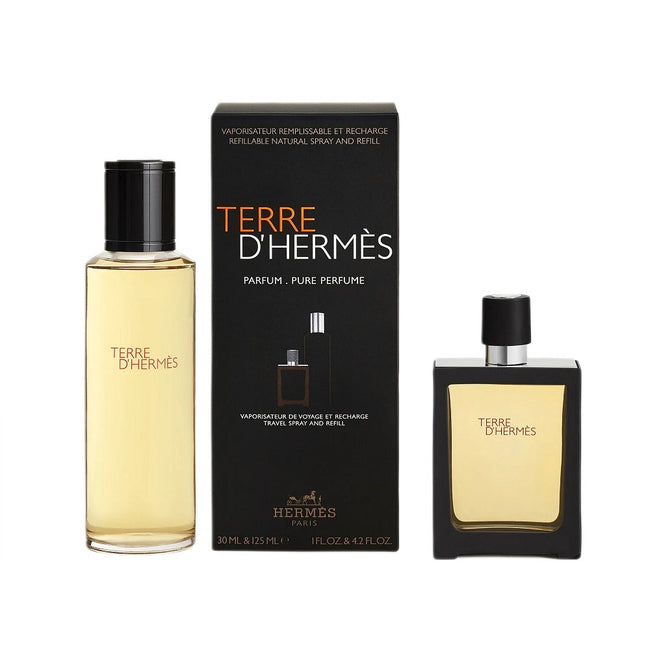 Hermes Terre D'Hermes zestaw perfumy spray 30ml + perfumy refill 125ml