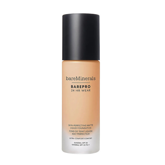 bareMinerals BarePro 24HR Wear Skin-Perfecting Matte Liquid Foundation SPF20 matujący podkład w płynie 30ml