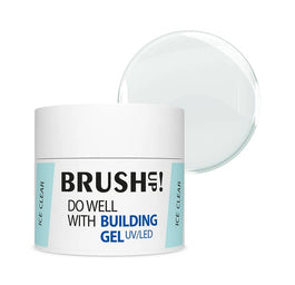 BrushUp! Do Well with Building Gel żel budujący do paznokci Ice Clear 12g