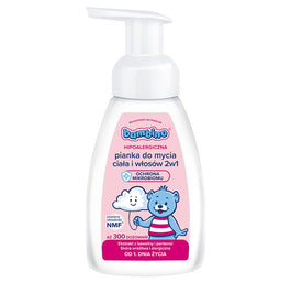 Bambino Hipoalergiczna pianka do mycia ciała i włosów 2w1 250ml