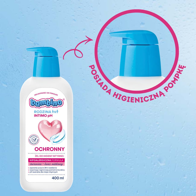Bambino Rodzina Intimo pH ochronny żel do higieny intymnej 400ml