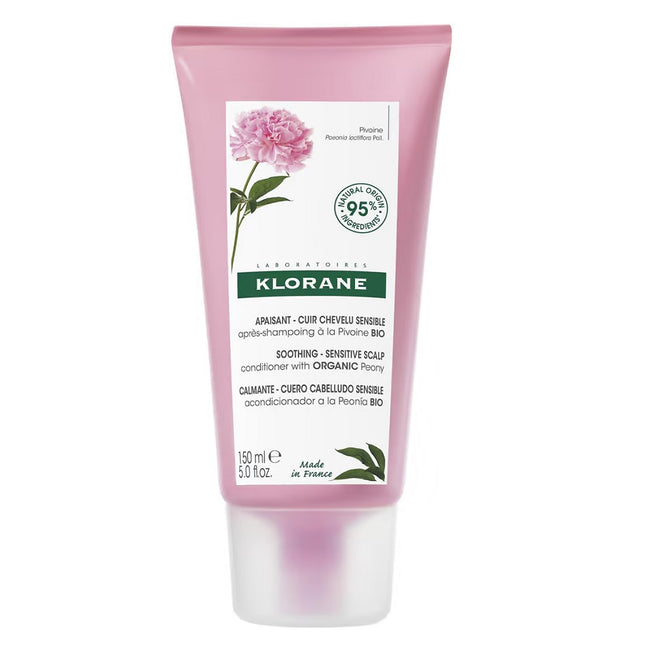 Klorane Soothing Conditioner odżywka z organiczną piwonią 150ml