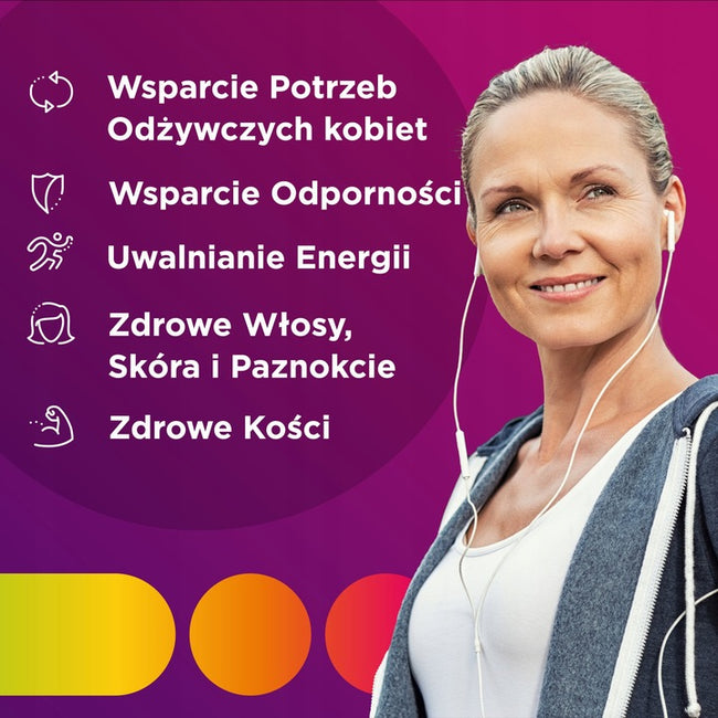 Centrum Woman multiwitaminy dla kobiet suplement diety 30 tabletek