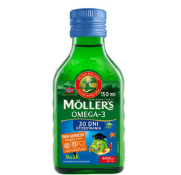 Möller's Tran Norweski suplement diety Owocowy 150ml