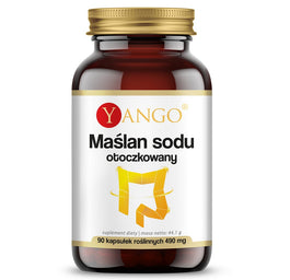 Yango Maślan sodu otoczkowany suplement diety 90 kapsułek