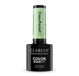 Claresa Color Soak Off UV/LED Ciao Pastel! lakier hybrydowy 5g