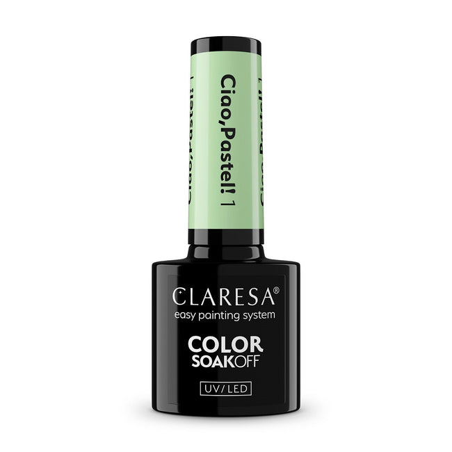 Claresa Color Soak Off UV/LED Ciao Pastel! lakier hybrydowy 5g