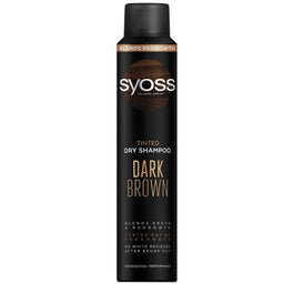 Syoss Tinted suchy szampon do włosów ciemnych odświeżający i koloryzujący Ciemny Brąz 200ml