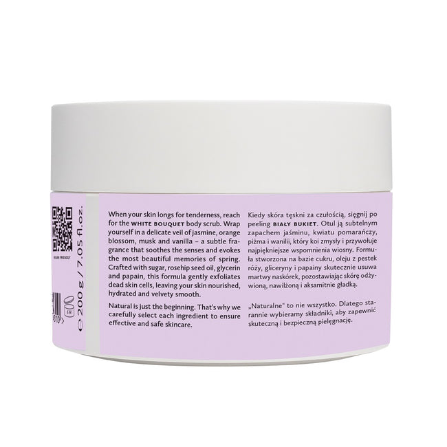 Hagi Cukrowy peeling do ciała Biały Bukiet 200g