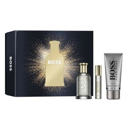 Hugo Boss Boss Bottled zestaw woda perfumowana spray 100ml + woda perfumowana spray 10ml + żel pod prysznic 100ml