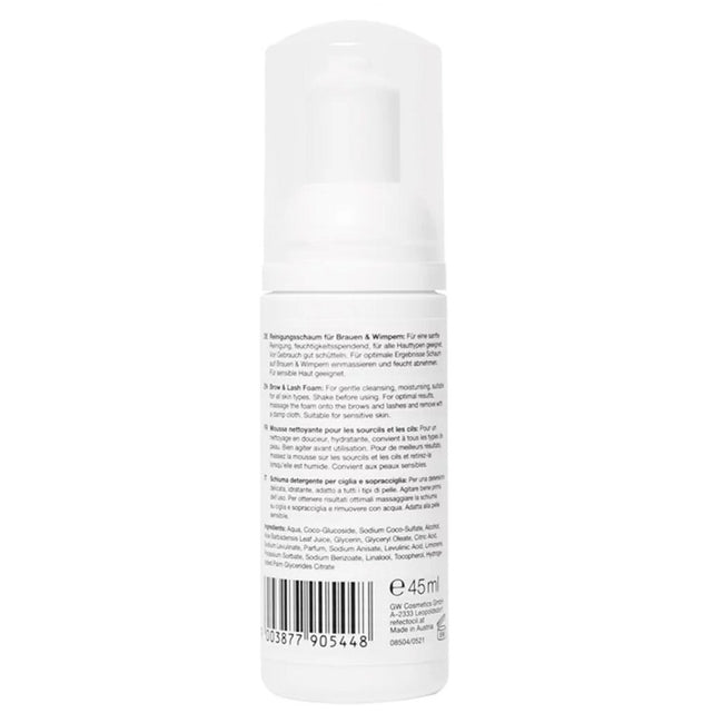 Refectocil Brow & Lash Foam pianka oczyszczająca do brwi i rzęs 45ml