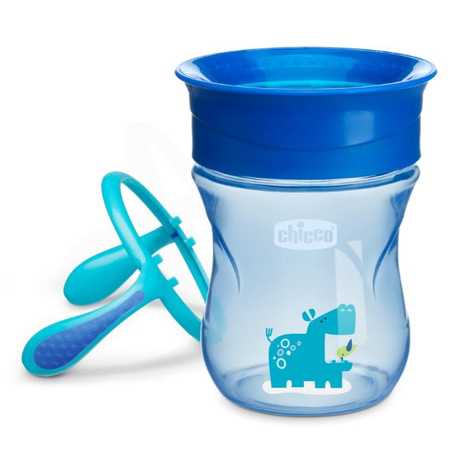 Chicco Perfect Cup 360° kubek do nauki samodzielnego picia 12m+ Boy 200ml