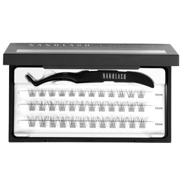 Nanolash DIY Eyelash Extensions Stick & Go kępki sztucznych rzęs z aplikatorem