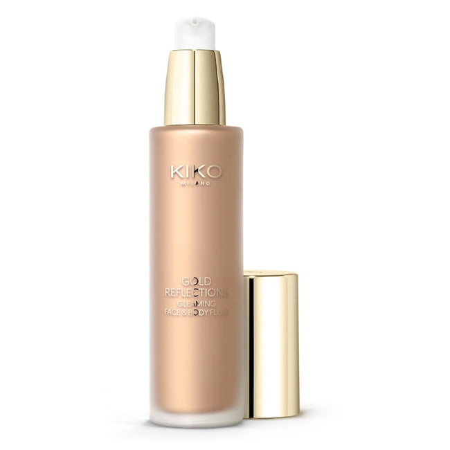 KIKO Milano Gold Reflections Gleaming Face & Body Fluid luksusowy odżywczy balsam do twarzy i ciała 46.5ml