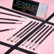 JESSUP Pro Makeup Eyeliner Brush zestaw pędzli do makijażu oczu T324 11szt.