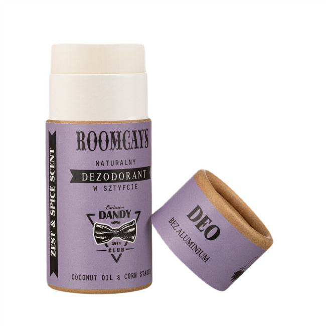 ROOMCAYS Naturalny dezodorant w sztyfcie bez aluminium Zest & Spice 65g