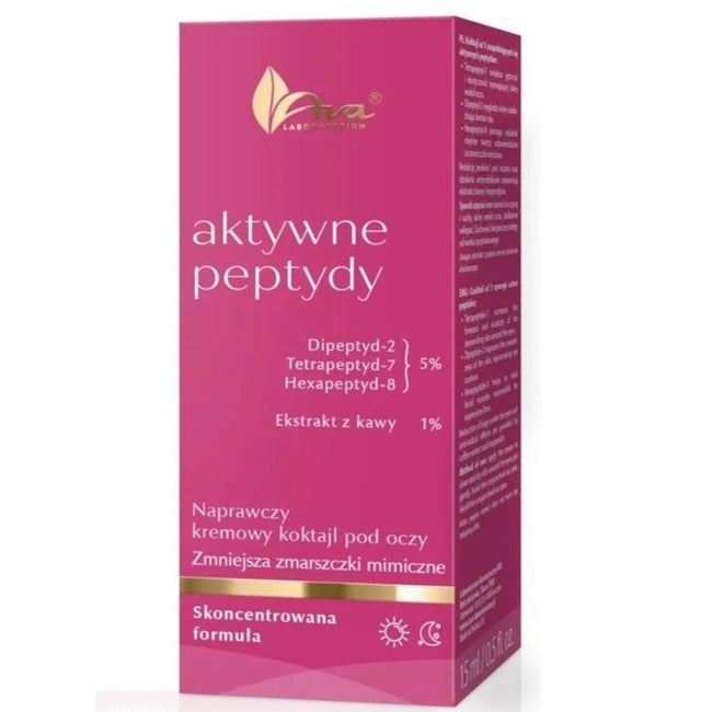 Ava Laboratorium Aktywne Peptydy naprawczy kremowy koktajl pod oczy 15ml
