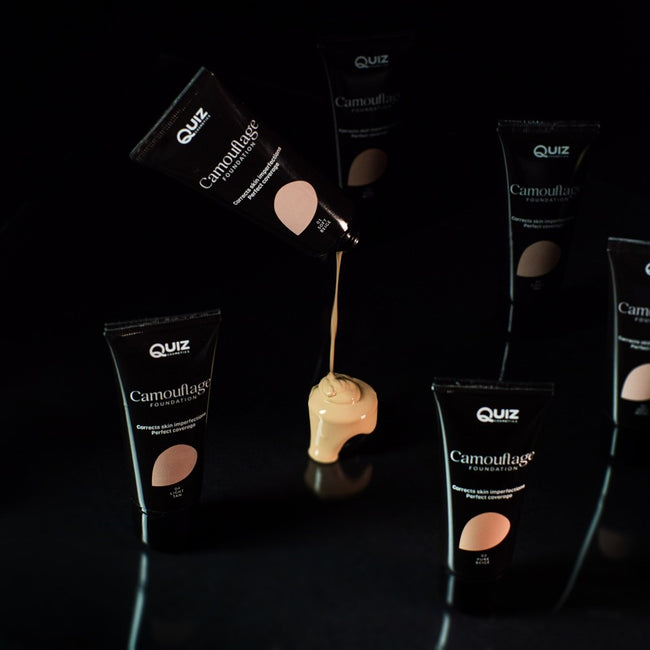 Quiz Cosmetics Camouflage Foundation kryjący podkład wzbogacony witaminą E