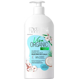 Eveline Cosmetics Viva Organic głęboko nawilżające mleczko do ciała bioBawełna + Kokos 350ml