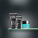 Clinique The Intense Hydration System zestaw krem do twarzy 50ml + peeling do twarzy 30ml + żel do mycia twarzy 50ml