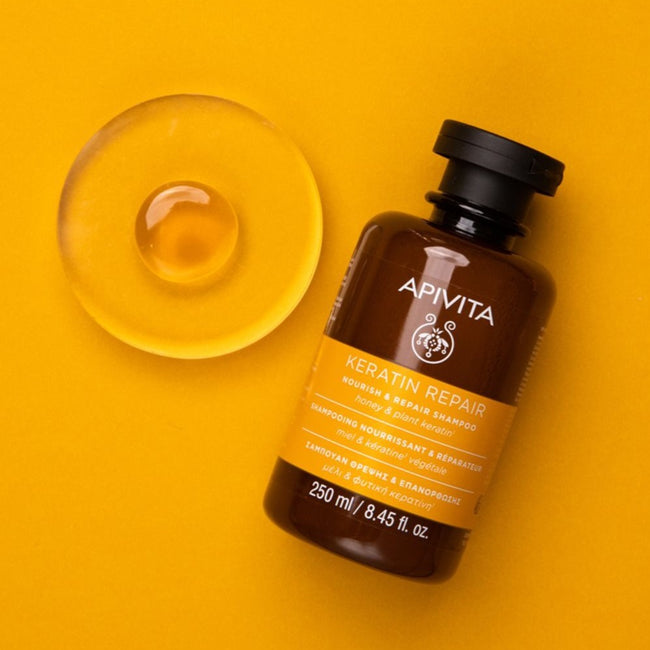Apivita Keratin Repair Nourish & Repair Shampoo szampon z kreatyną do włosów suchych i zniszczonych 250ml
