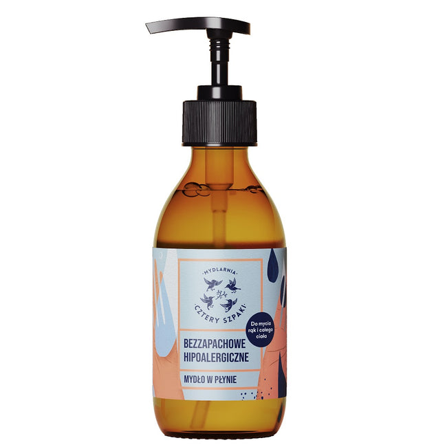 Mydlarnia Cztery Szpaki Hipoalergiczne naturalne mydło w płynie 300ml