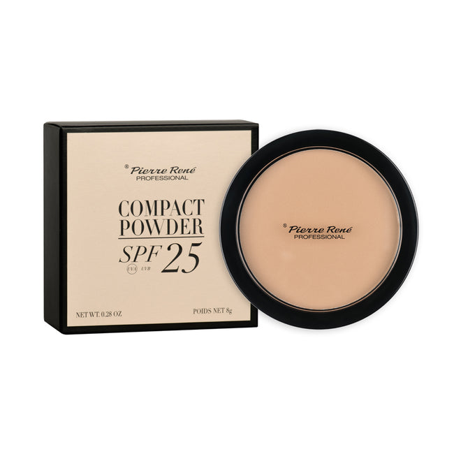 Pierre Rene Professional Compact Powder SPF25 puder prasowany 8g