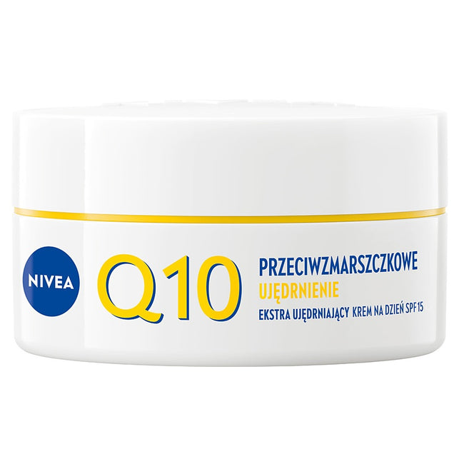 Nivea Q10 Przeciwzmarszczkowe Ujędrnienie krem na dzień SPF15 50ml