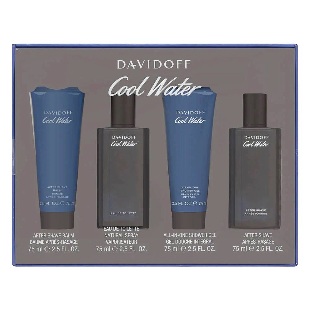 davidoff cool water woda po goleniu 75 ml   zestaw